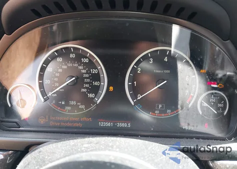 2015 BMW 535I z USA, uszkodzony, nr VIN WBA5B1C54FG126498